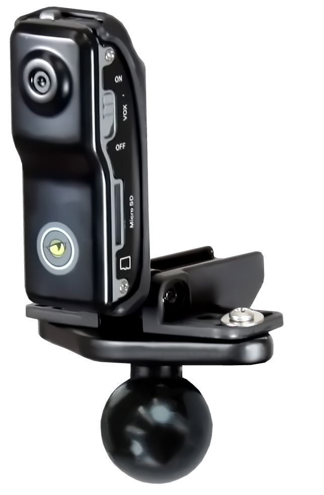 RAM Mounts Diamond-Basisplatte (Trapez) für Venom Kameras - B-Kugel (1 Zoll), inkl. Hardware-Set