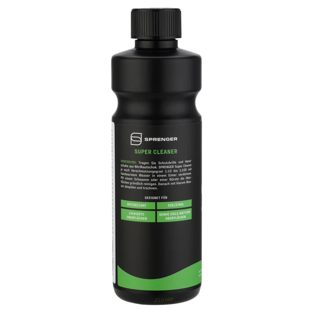 Sprenger Super Cleaner 500ml Bootsreiniger in einer Ansicht auf das Produkt