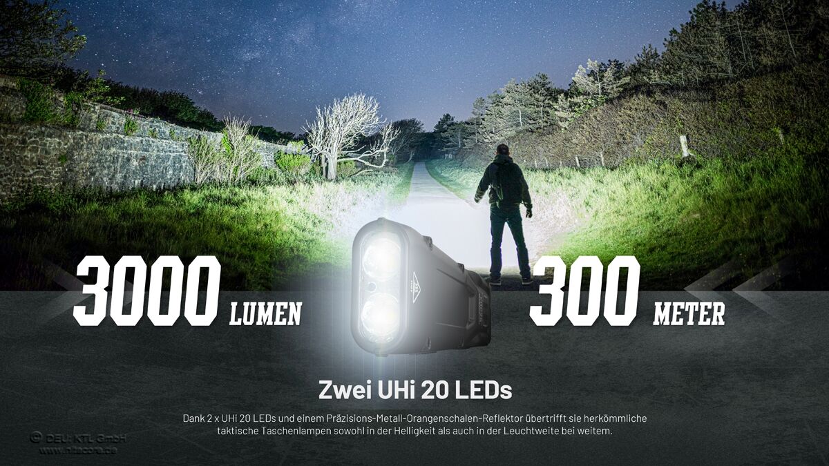 Nitecore EDC25 - 3000 Lumen