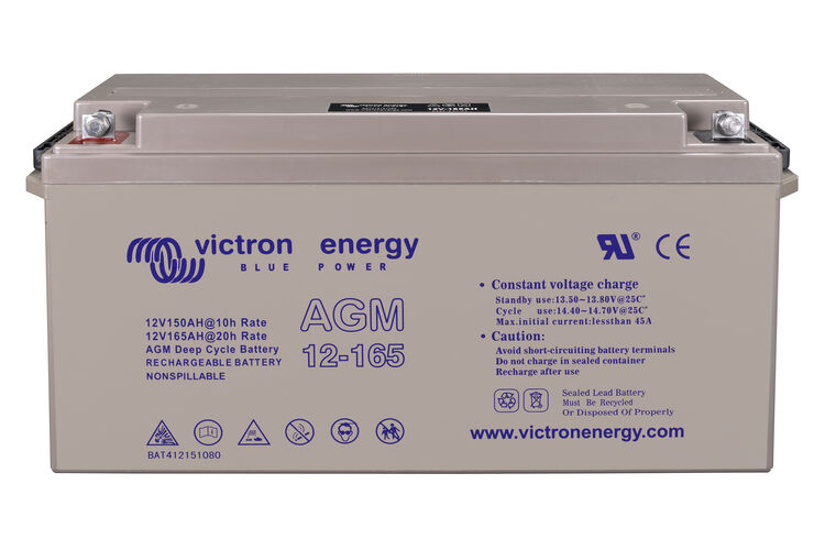 Victron 12V/165Ah Gel Deep Cycle Batterie