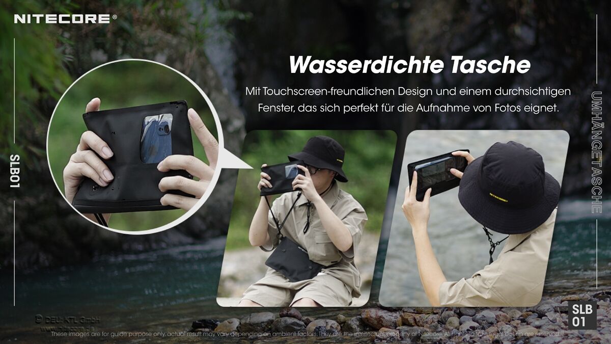 Nitecore SLB01 - Slingbag, wasserdicht