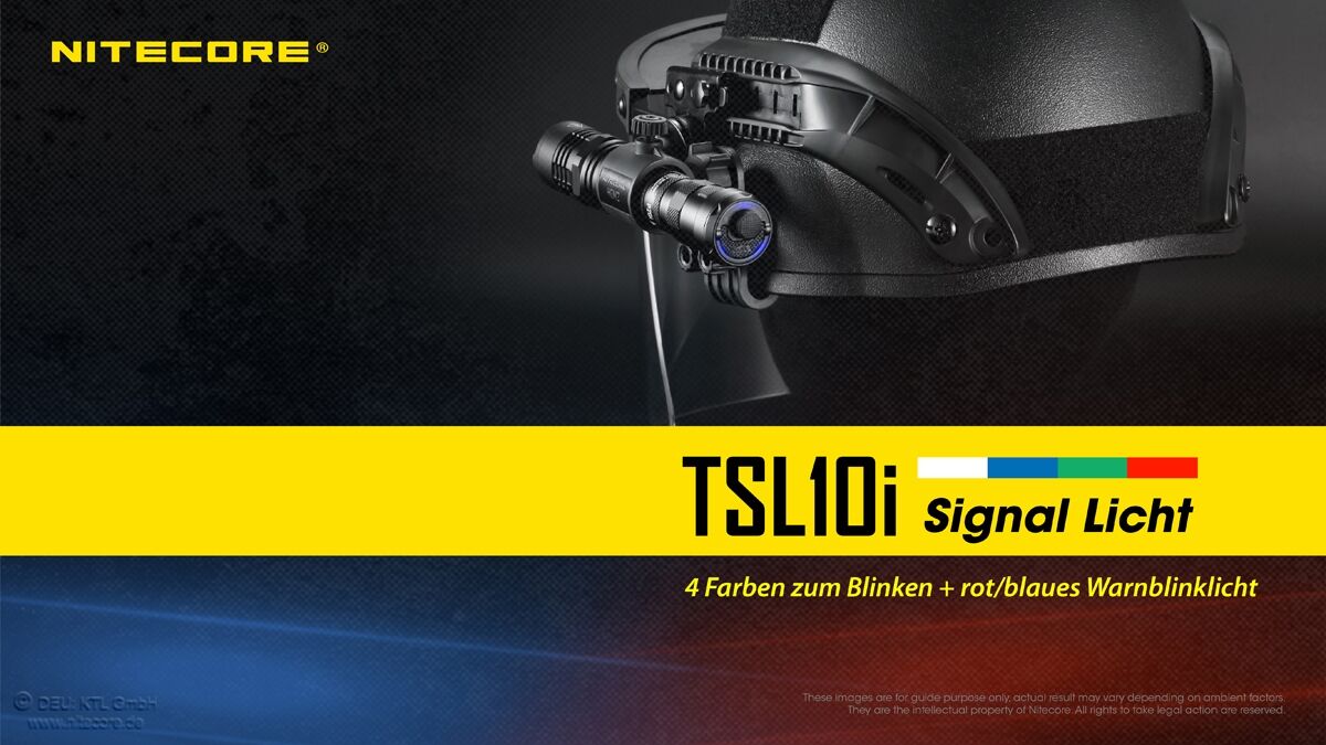Nitecore Signal-Endkappe für i-Generation Lampen - TSL10i