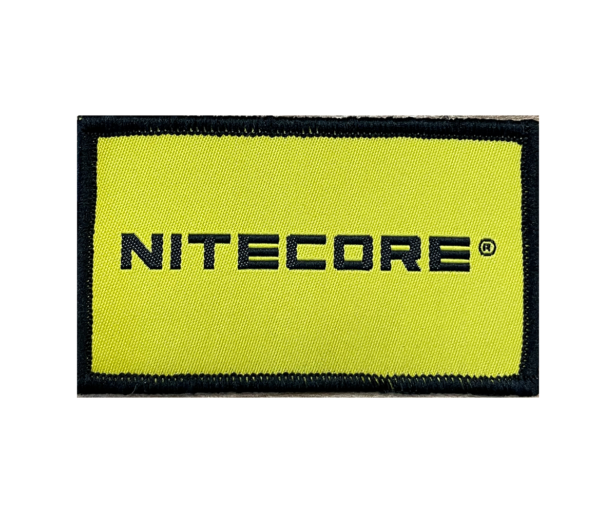 Nitecore Patch mit Klettrücken