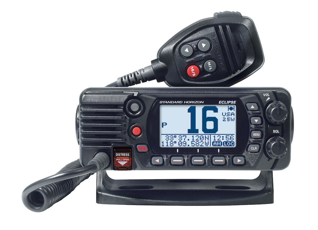 GX1400_BLACK_FRONT Standard Horizon GX1400GPS/E UKW Sprechfunkgerät