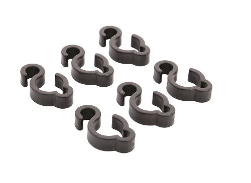 Ratio Clips für Landanschlusskabel am Relingsdraht (6 Stück) Ratio Clips für Landanschlusskabel am Relingsdraht (6 Stück)