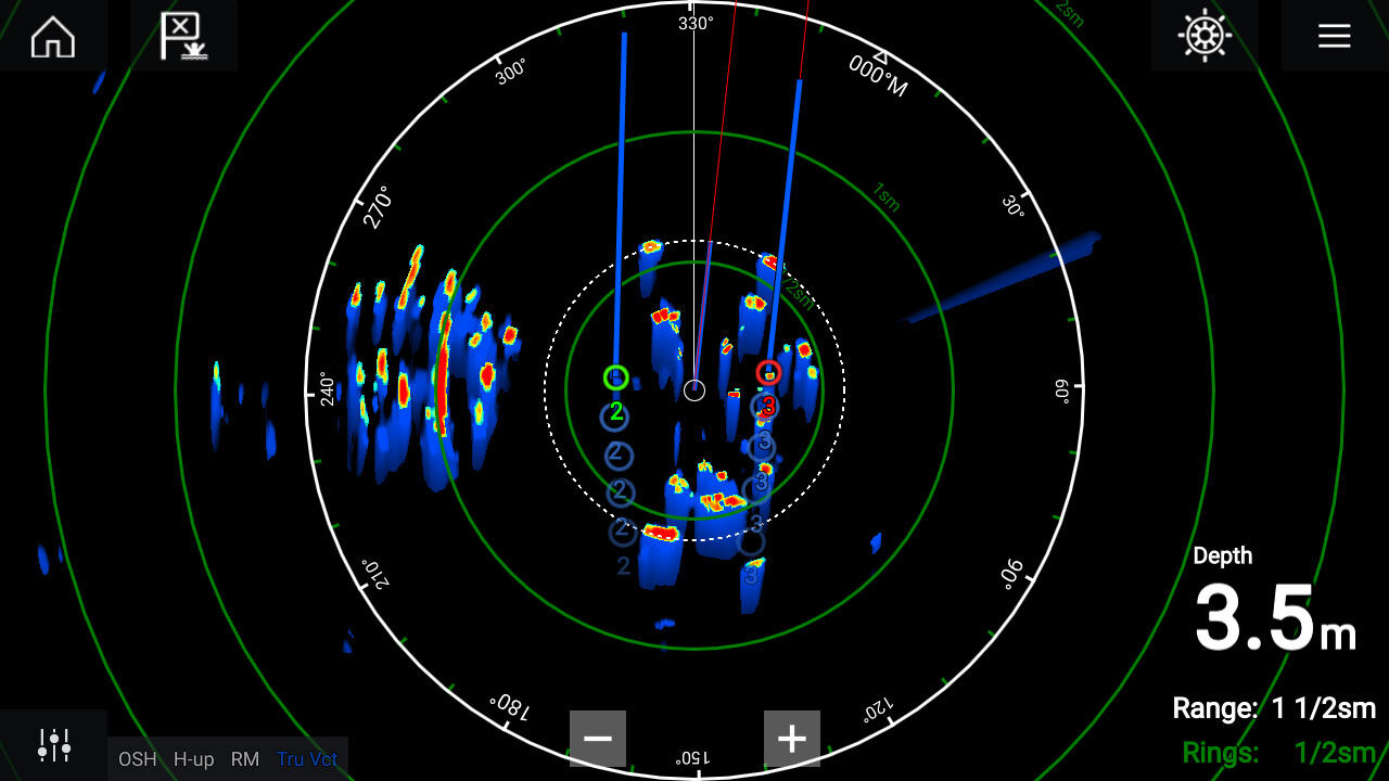 quantum2-TrueTrails-2 Doppler Radar Raymarine