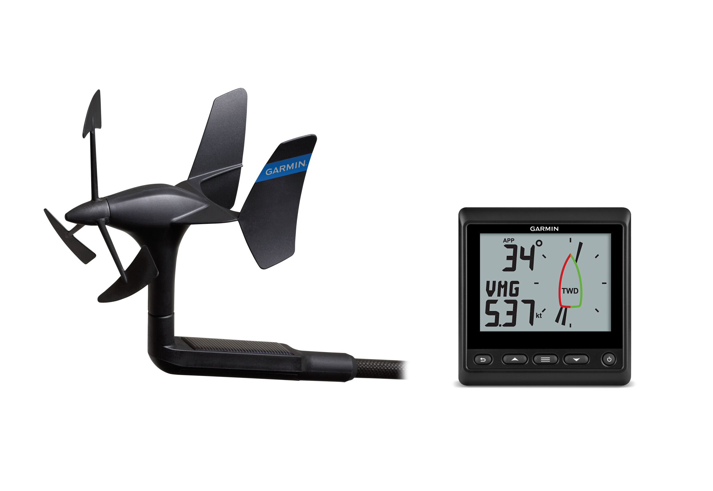 010-01616-10_HR_0001 Garmin GNX kabelloses Wind Paket (Instrument und Geber)