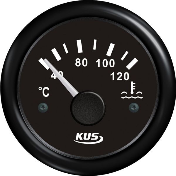 KUS Anzeige Kühlwassertemperatur 40-120° 12/24V KUS Anzeige Kühlwassertemperatur 40-120° 12/24V
