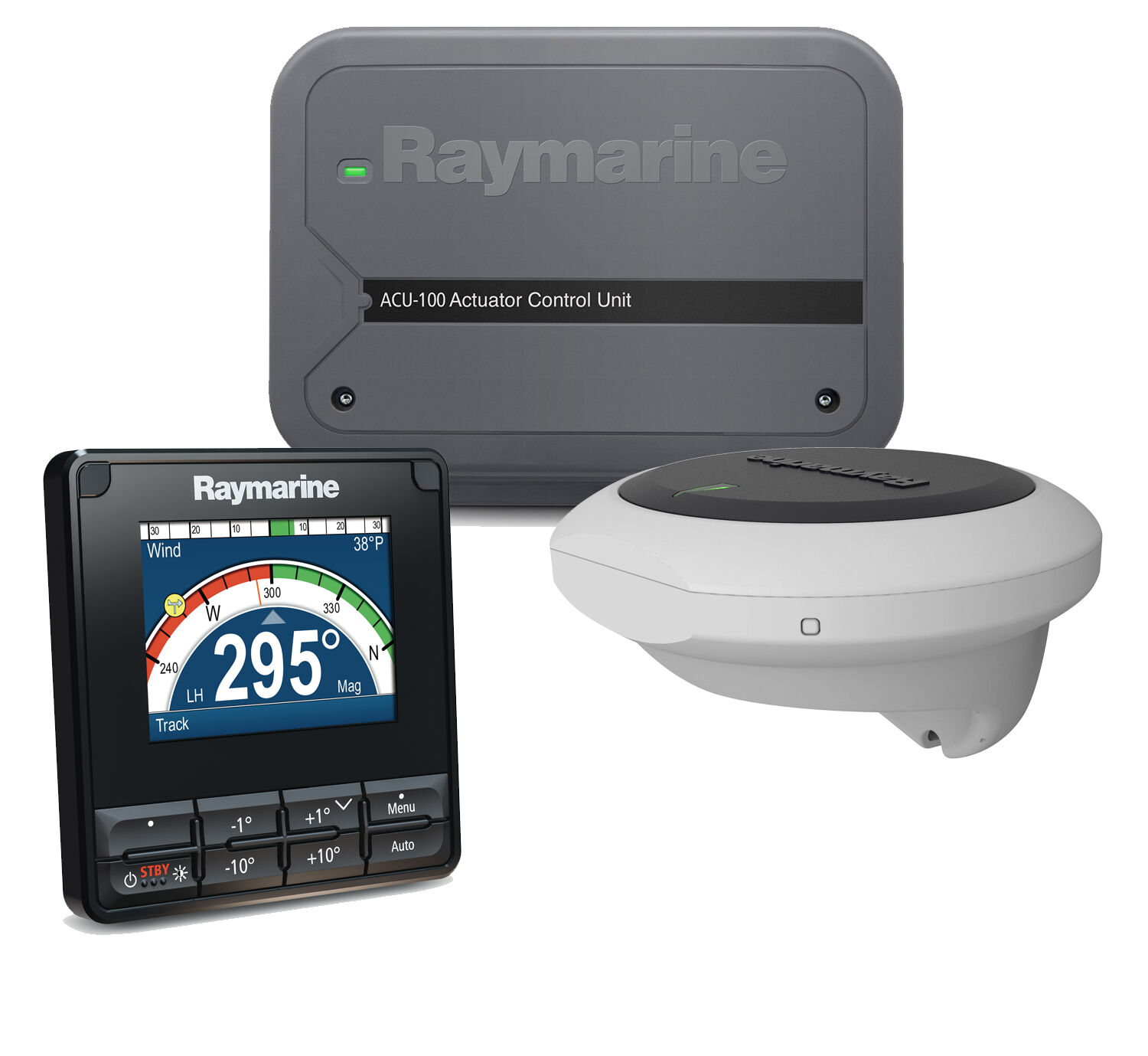 Raymarine_EV100_CorePack_Segelboot Raymarine EV100 CorePack zum Upgrade bei Typ 0.5 Antrieben