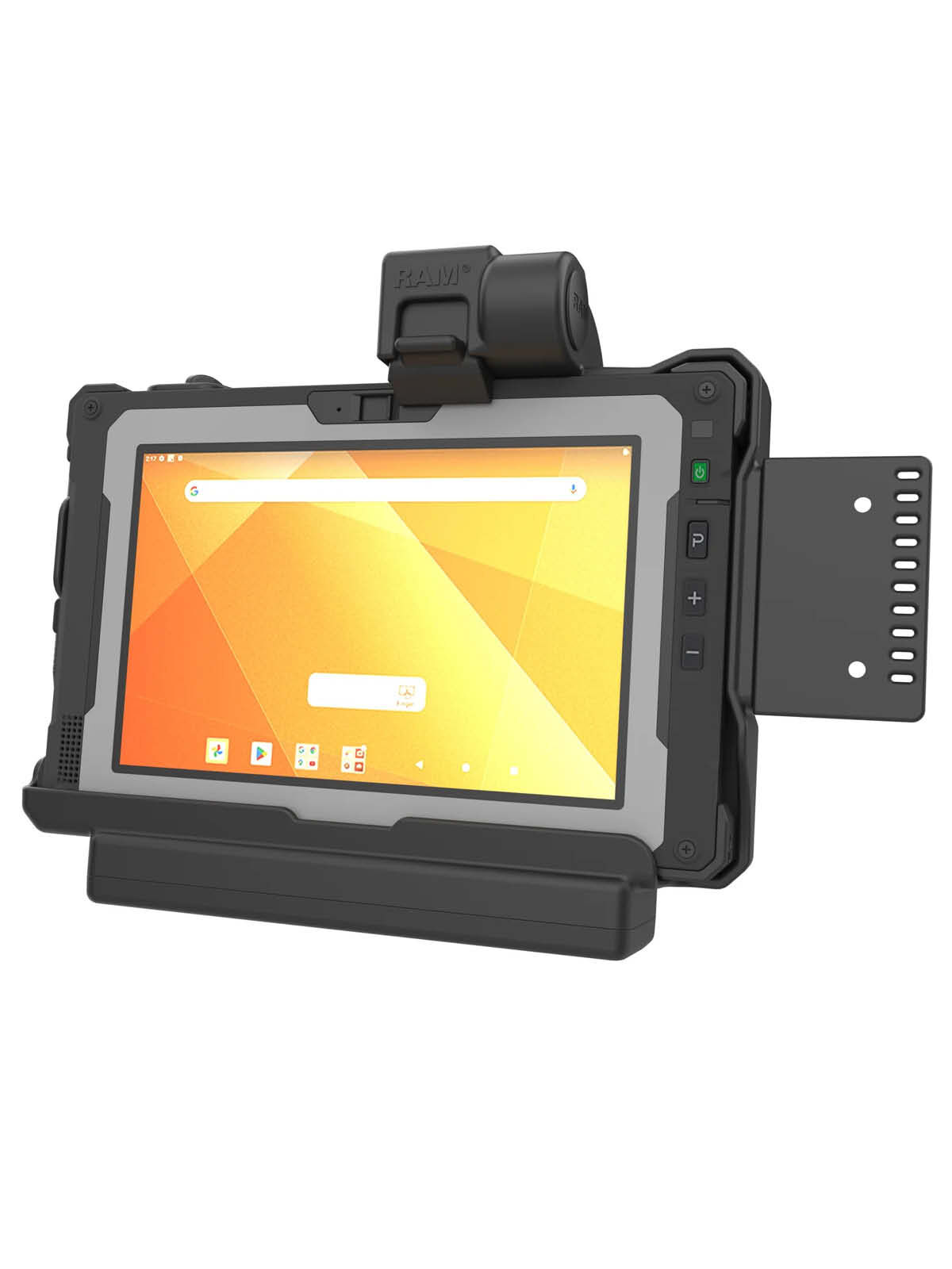 RAM Mounts Form-Fit Halteschale (Schnappverschluss) für Getac ZX80 Rugged Tablet