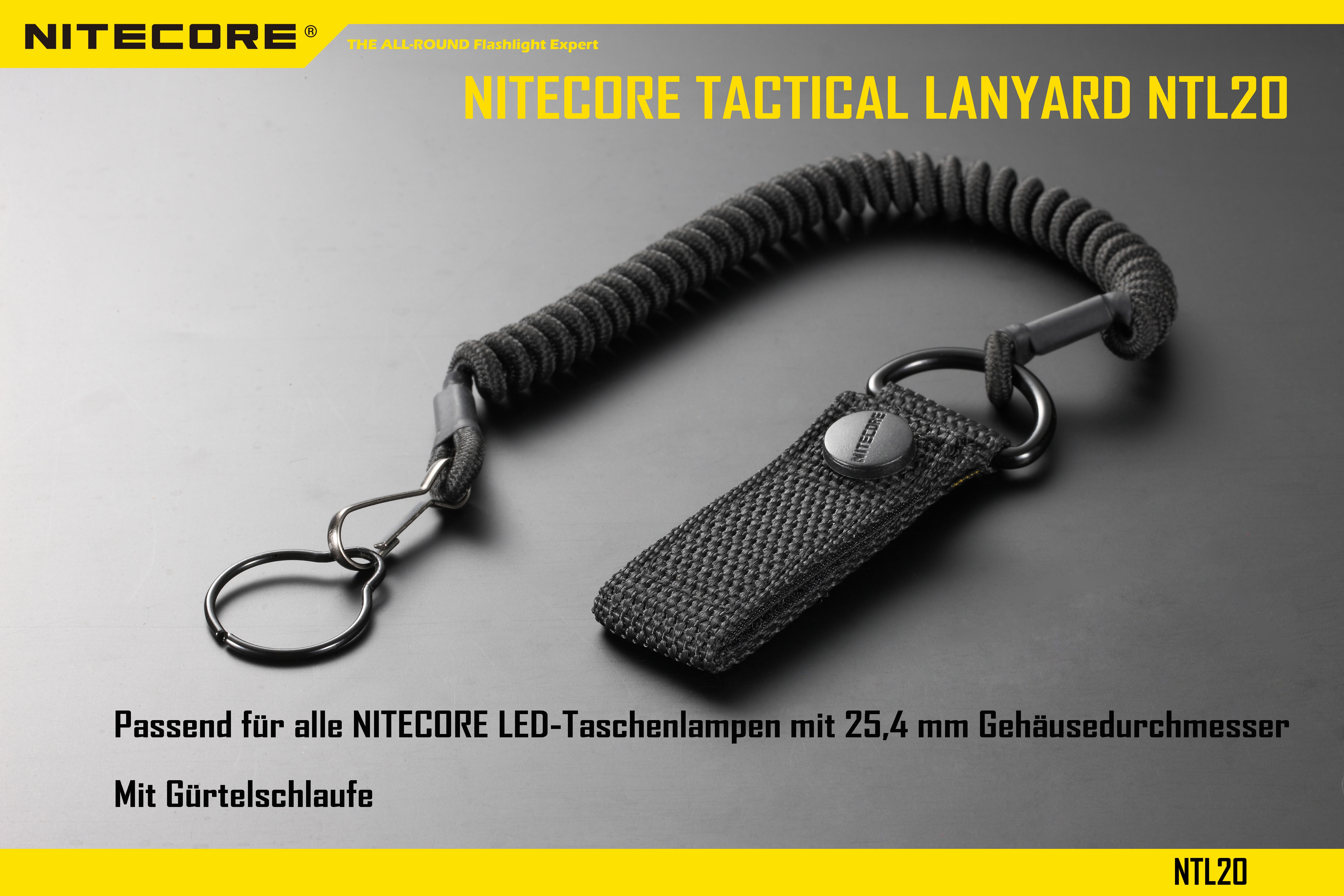 Nitecore Tactical Lanyard NTL20