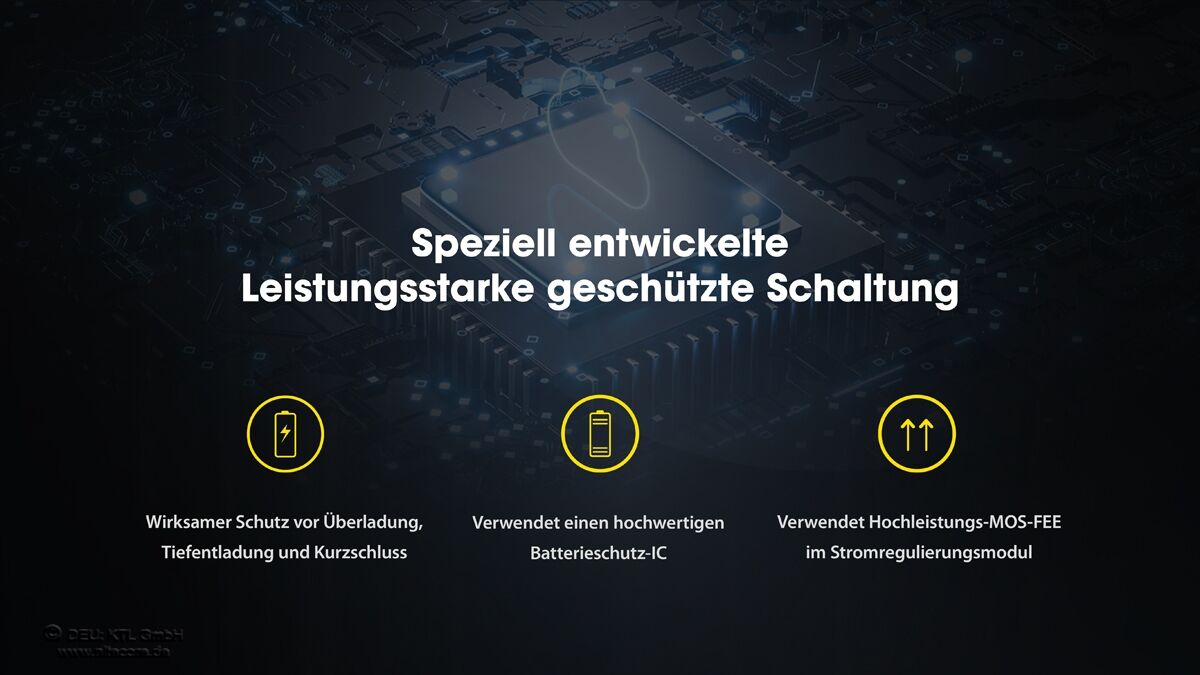 Nitecore Li-Ion Akku 18650, 4000mAh - NL1840