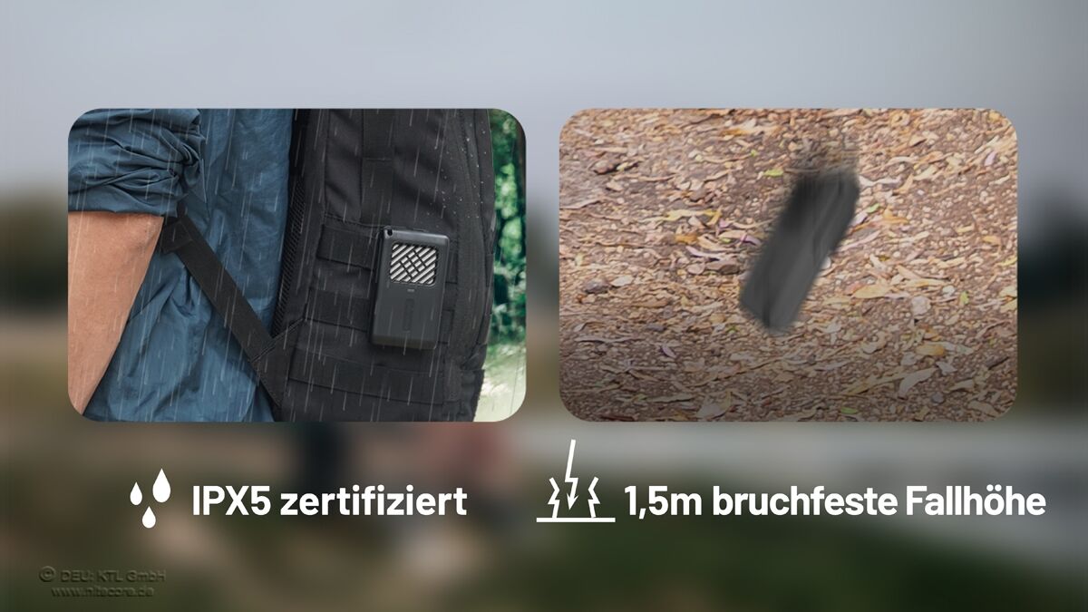 Nitecore EMR06 - Mückenabwehr, integrierter Akku