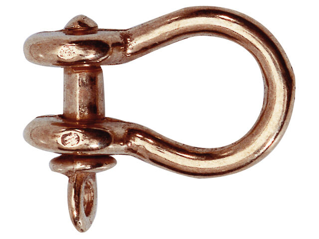 LNKZ1003 Talamex Schäkel geschweift aus Messing