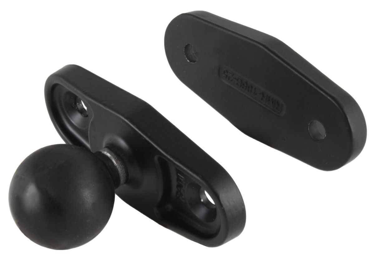 RAM Mounts Schraubklemmen-Teile (ohne Schrauben) mit C-Kugel (1,5 Zoll) - 63,5 mm breit, im Polybeutel