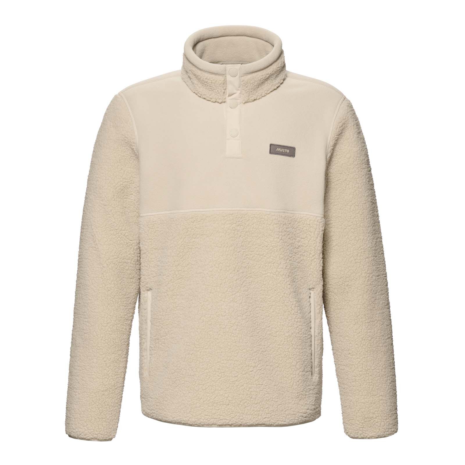 Musto M COVE DEEP PILE FLEECE - Pure Cashmere, S