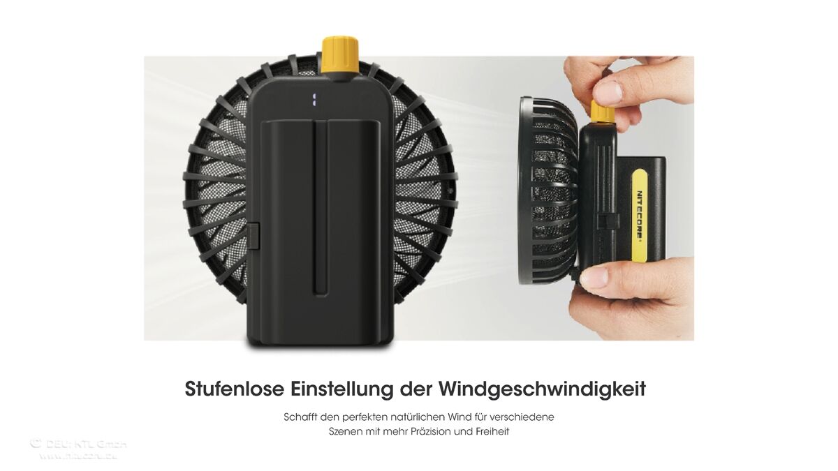 Nitecore Cine Wind CW10