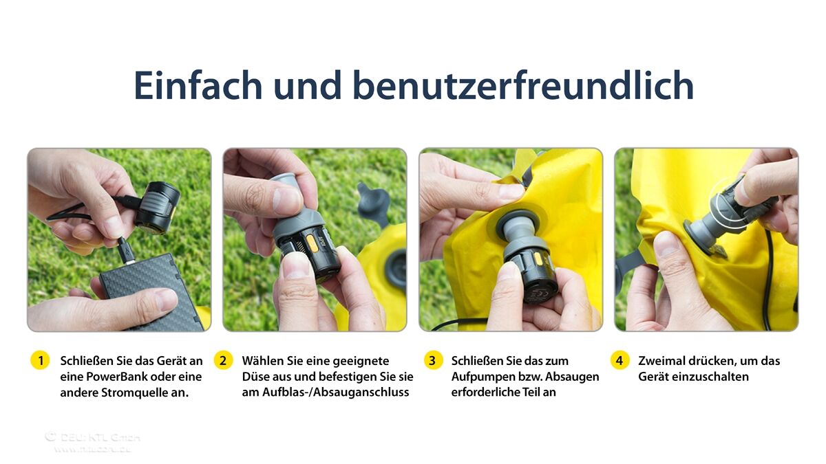 Nitecore AP01 - Minipumpe
