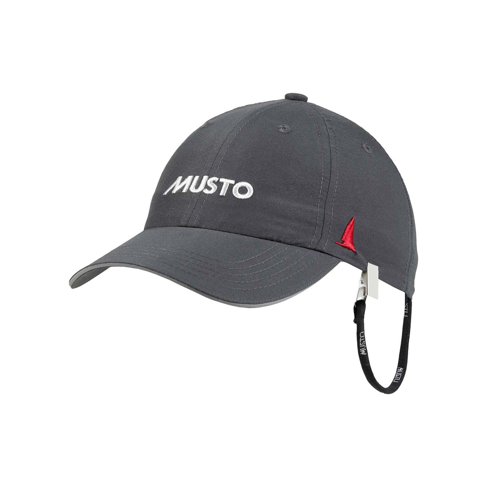 Musto Essential Fast Dry Crew Cap - Charcoal