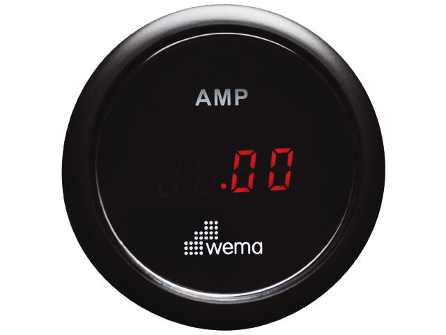 Wema Amperemeter schwarz