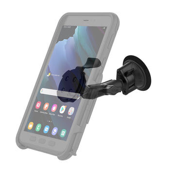 RAM Mounts Saugfuss-Halterung für Tablets in OtterBox Universe-Hülle - mittlerer Verbindungsarm, Diamond-Basisplatte (Trapez), OtterBox Universe Table