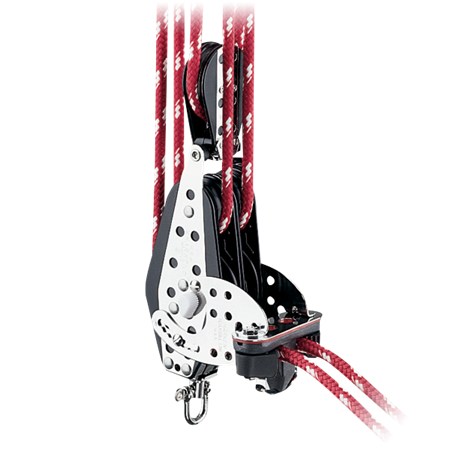 Harken 3" Double Hex Fiddle w/X Block & 412 (386)