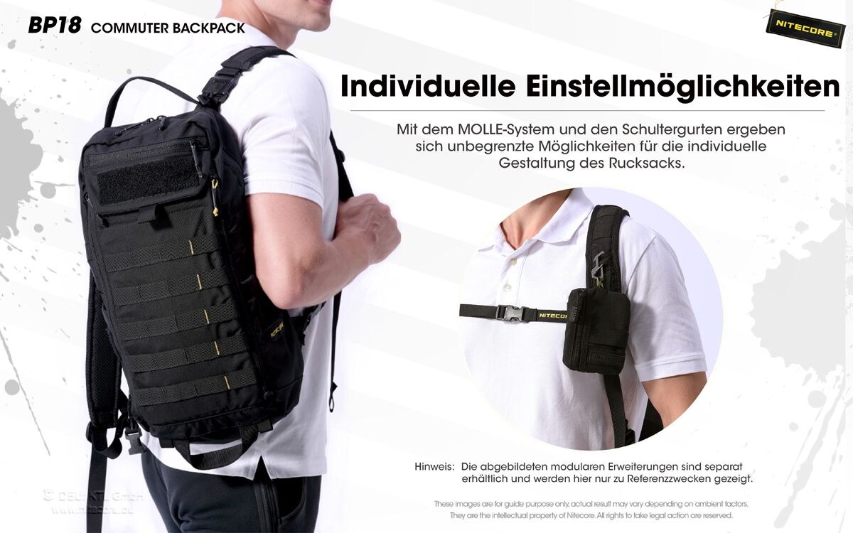 Nitecore BP18 Commuter Backpack