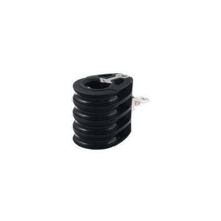 50mm DYNAMIC 4-fach Block m. Wirbelschäkel