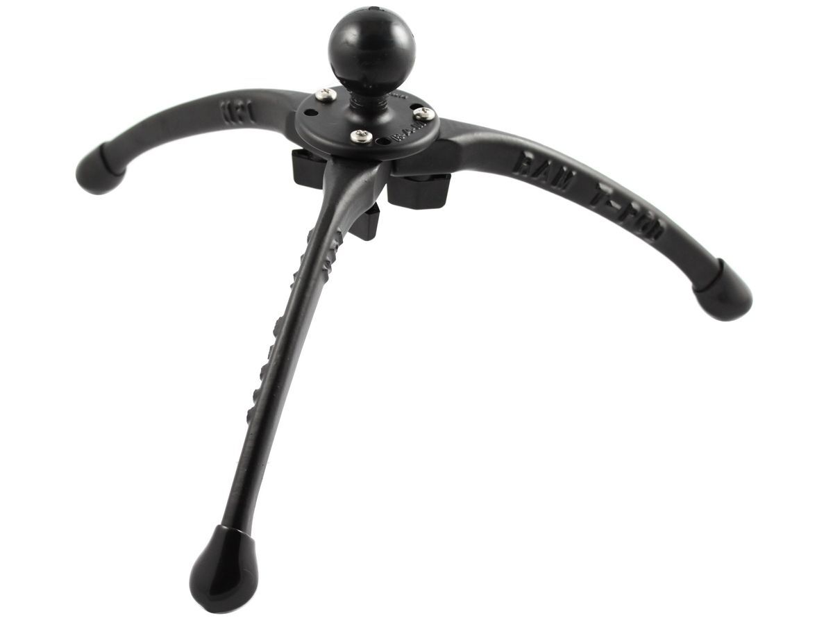 RAM Mounts 3-fach Standfuss mit runder Basisplatte (AMPS) - C-Kugel (1,5 Zoll), im Polybeutel