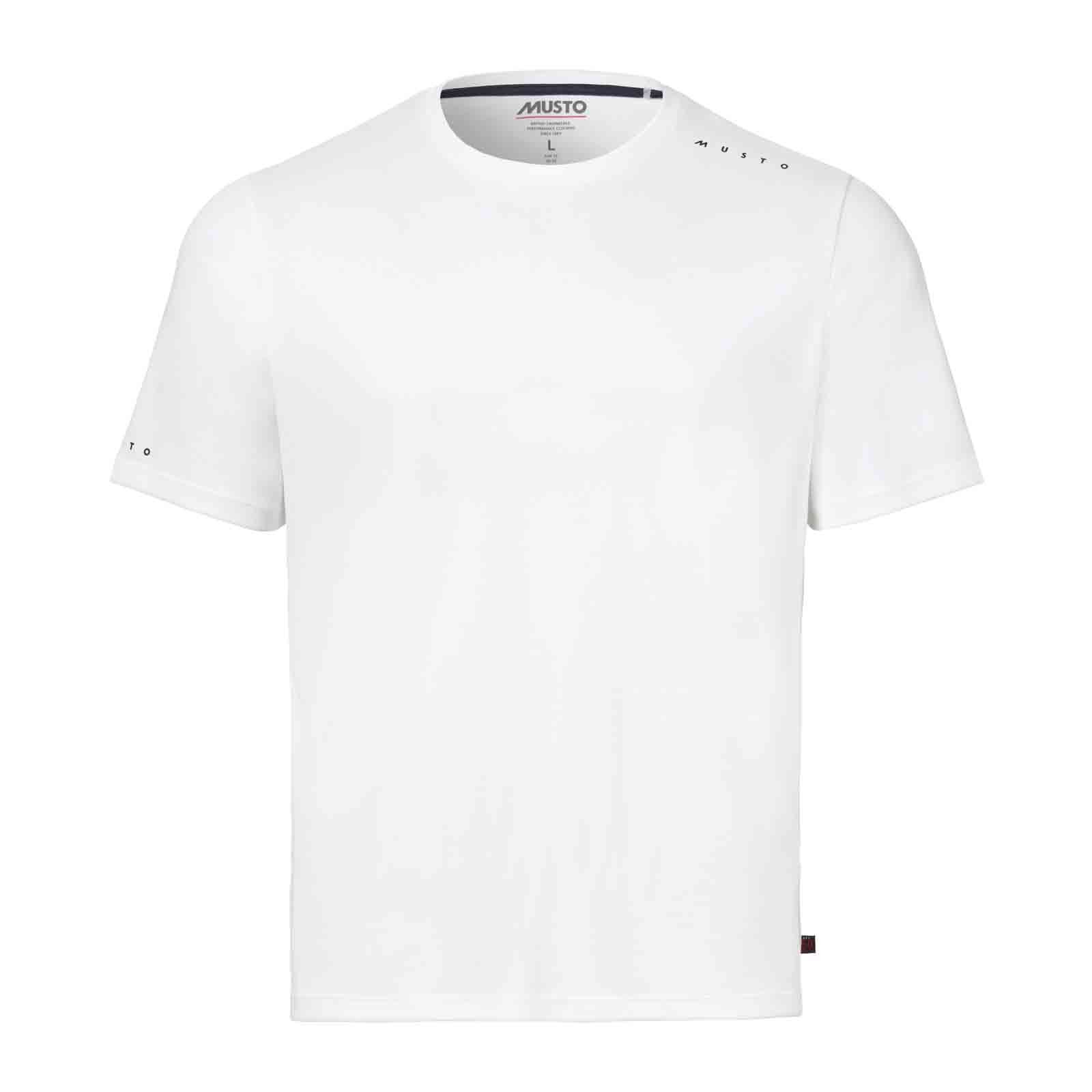 Musto Evo Crew Sunblock T-Shirt - White