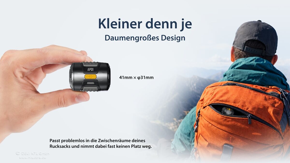 Nitecore AP01 - Minipumpe
