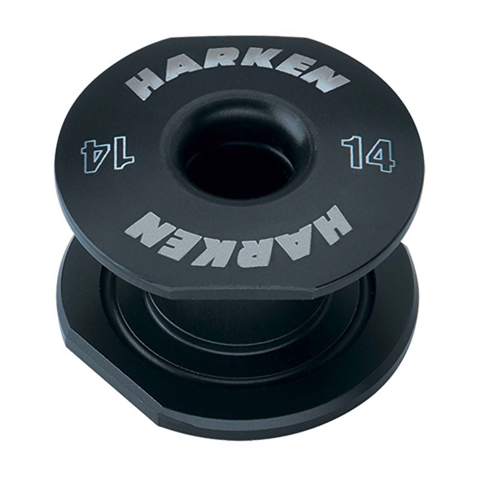 Harken 14 mm Decksdurchführung - doppelt, 10-13mm Deck
