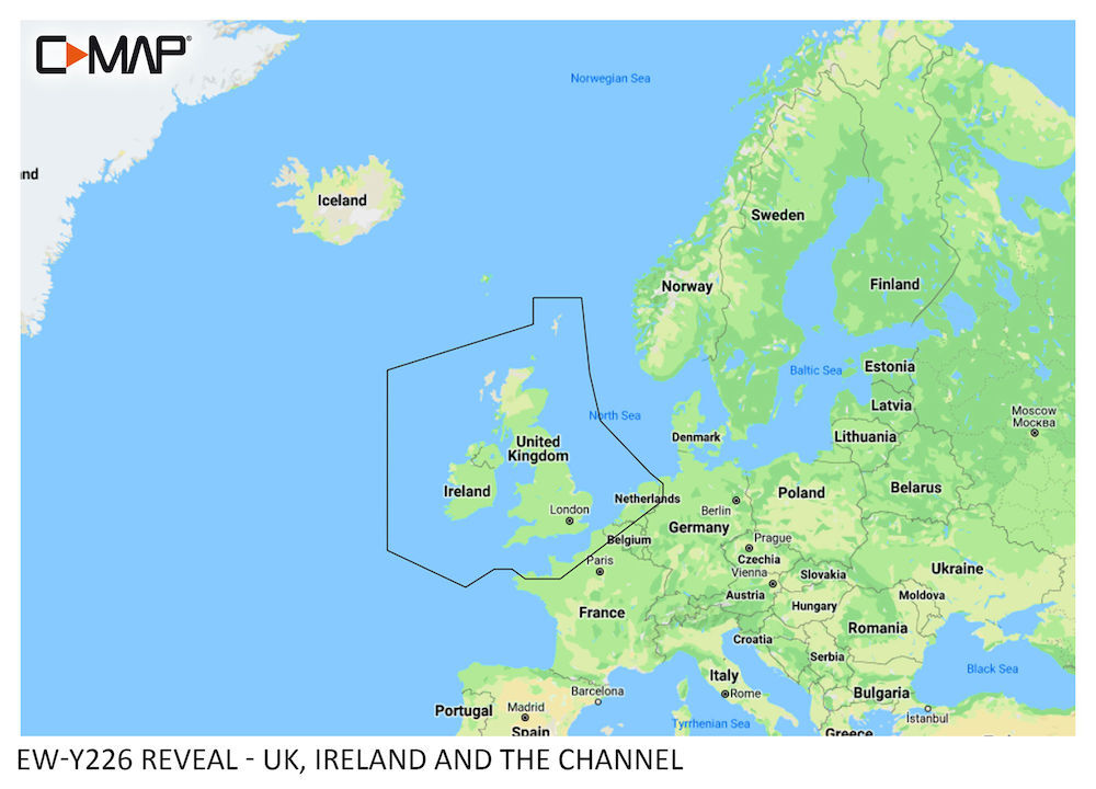C-MAP REVEAL: M-EW-Y226-MS  United Kingdom