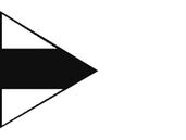 Talamex_Signalflagge_3Stand Talamex Buchstabenwimpel 3. Hilfsstander 32 x 48cm