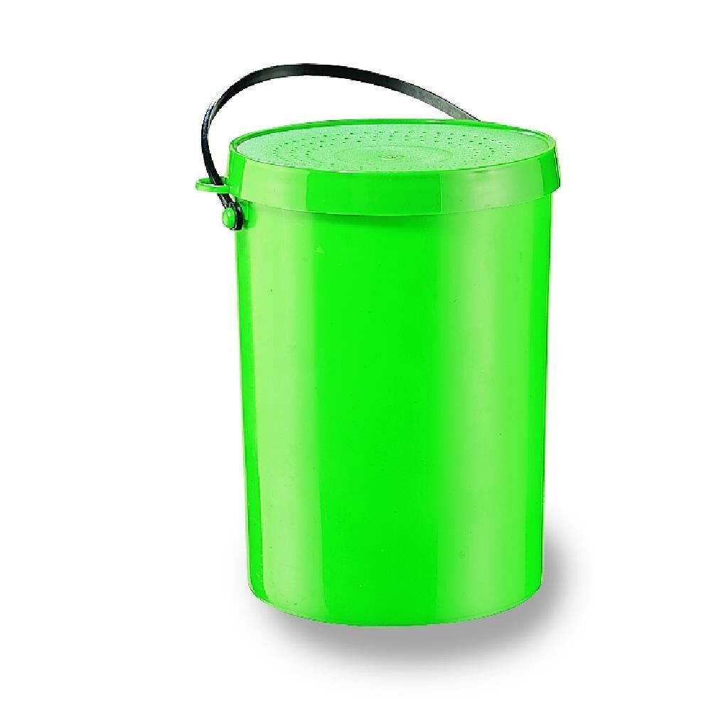 Jenzi Wurm- und Ködereimer, grün, 1 ltr