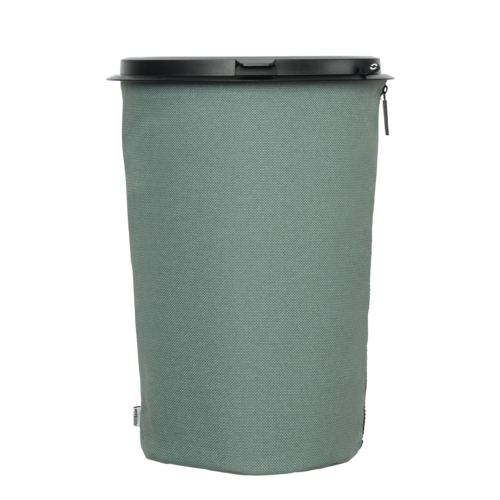 Flextrash 9 Liter Mülleimer SCHWARZ mit Deckel (ohne Halterung