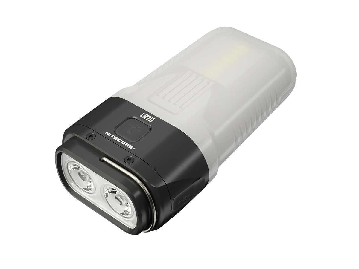 Nitecore LR70 - 3000 Lumen Taschenlampe, Powerbank, Laterne