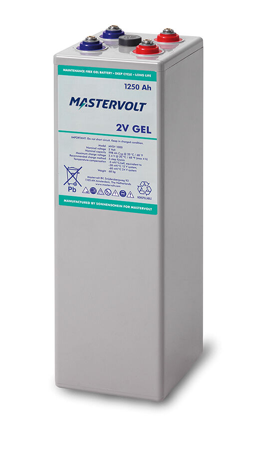 MASTERVOLT MVSV Batterie 2/1250 (gel)