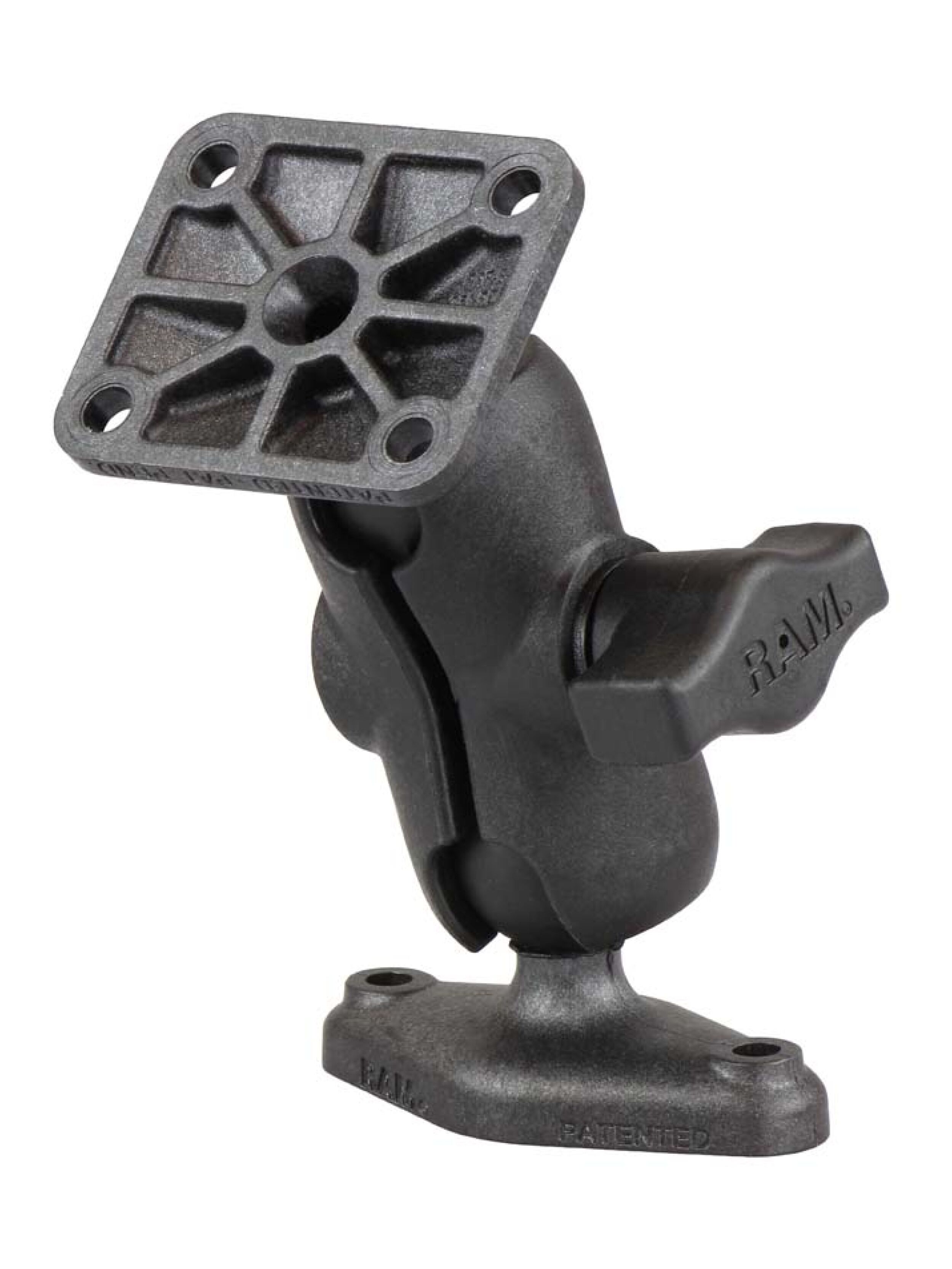 RAM Mounts Verbundstoff-Set - B-Kugel (1 Zoll), kurzer Verbindungsarm