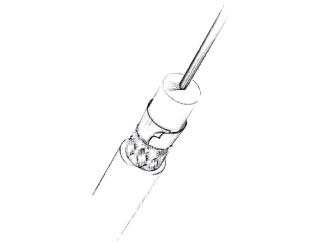 LNKZ5467 Glomex TV Antennen Koaxialkabel 75Ohm (Rolle 20m)