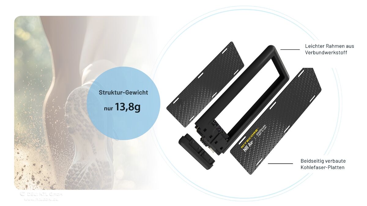 Nitecore Powerbank NB Air - 5000mAh