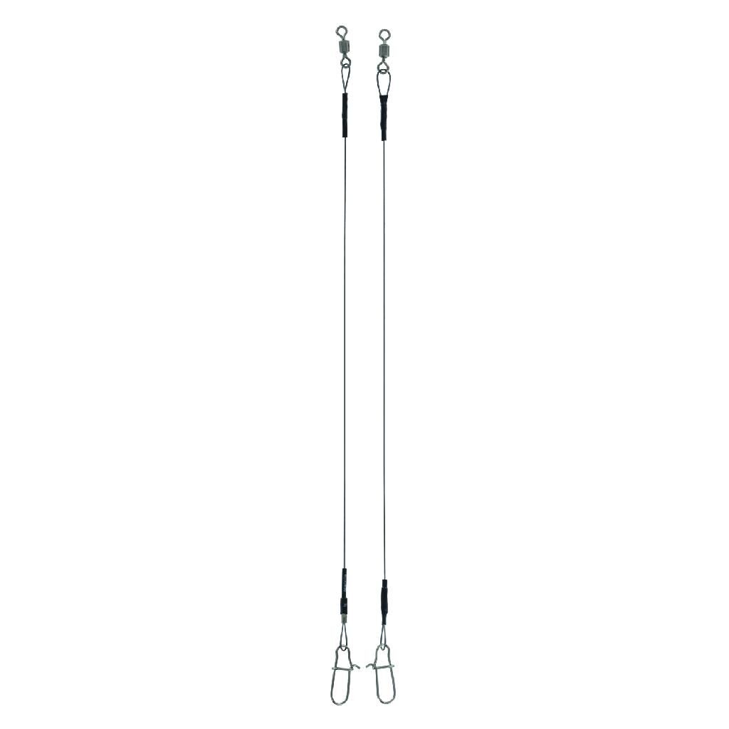Jenzi Titan-Vorfächer mit Sicherheitswirbel und Scandic-Snap, 15 Kg, 30 cm
