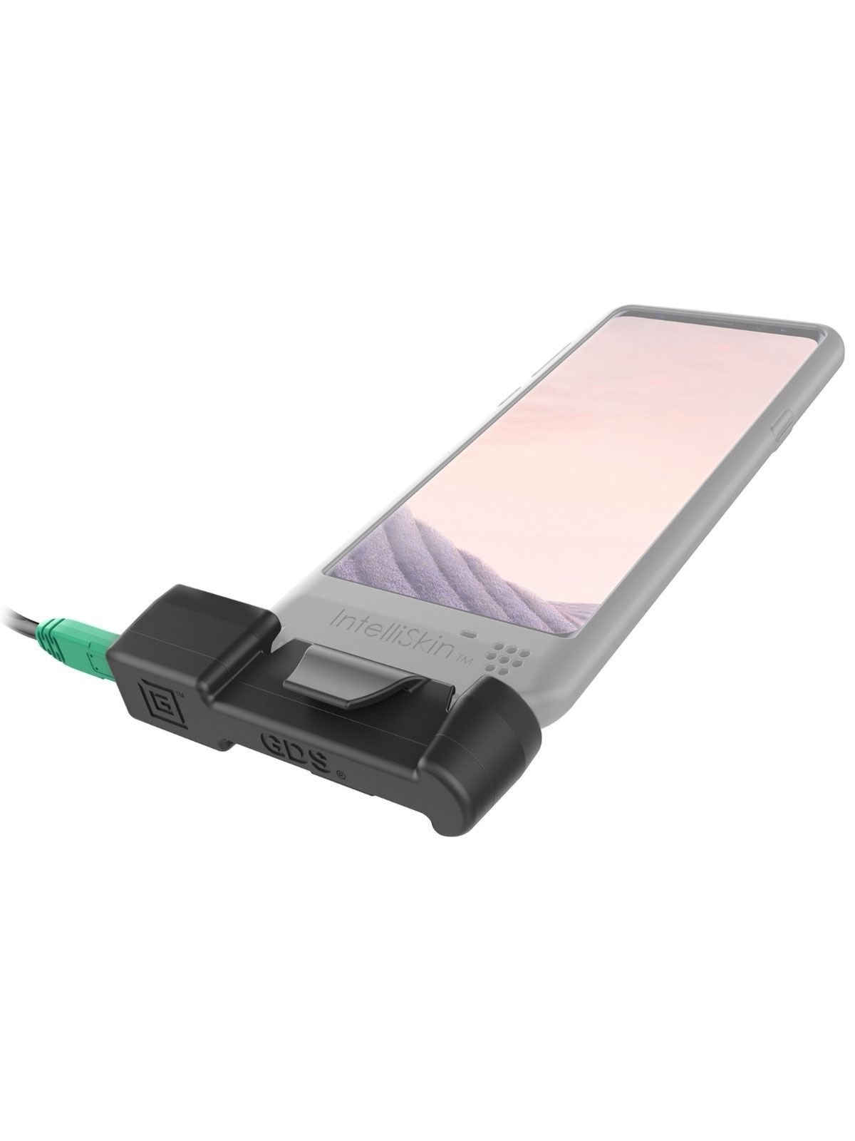 RAM Mounts GDS Snap-Con Ladesockel für Smartphones & Tablets - In IntelliSkin Schutzhülle - USB-C-Anschluss