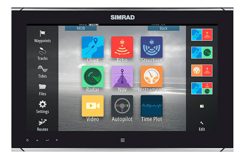 Simrad MO16 Monitor in verschiedenen Ausführungen
