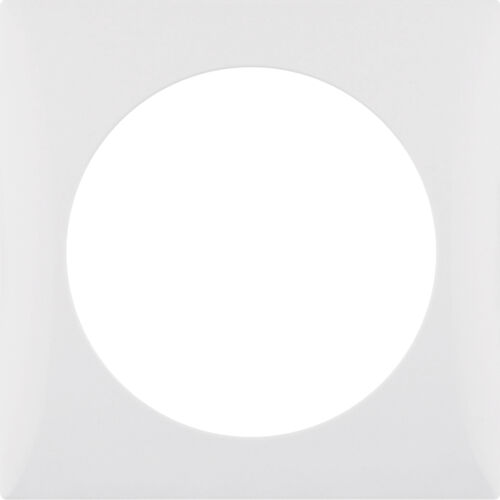 Berker Rahmen Integro Design Flow einfach polarweiß