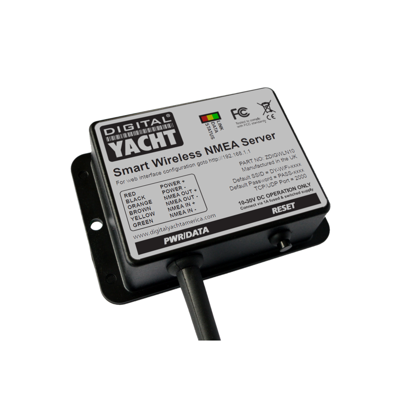 Digital Yacht WLN10HS NMEA0183 WLan Router 4.800-38.400b
