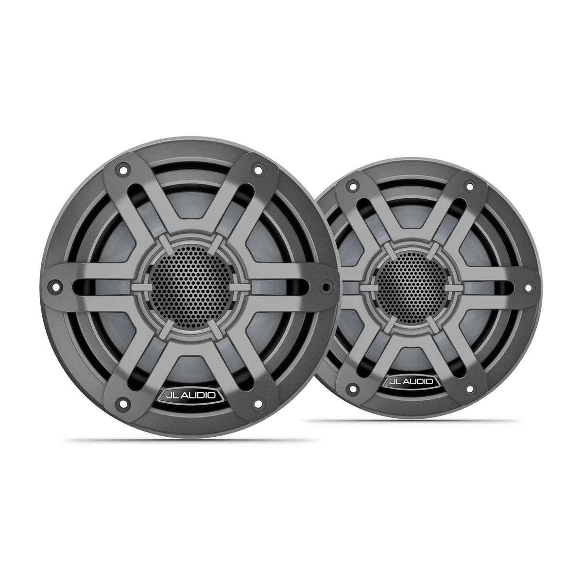 JL Audio M200 Marinelautsprecher 6,5 Zoll ohne LED - grauer Sportgrill