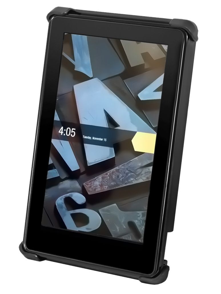 RAM Mounts Tab-Tite Universal Halteschale für bis zu 7 Zoll Tablets - AMPS-Aufnahme, Schrauben-Set