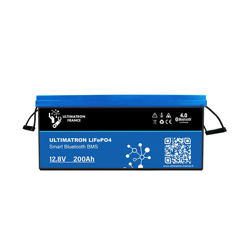 Ultimatron Lithium Batterie LiFePO4 12.8V 200Ah Smart BMS mit Bluetooth