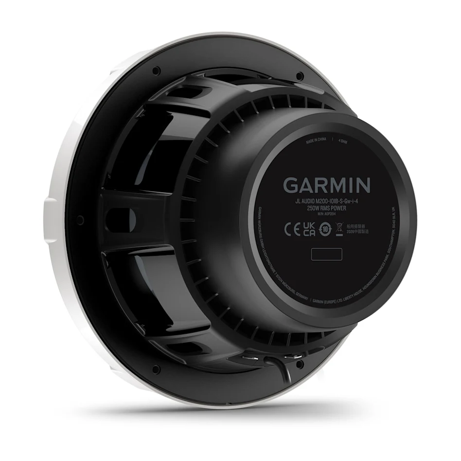 JL Audio JL Audio M200 10" Marinesubwoofer 250W RMS weißer Sportgrill